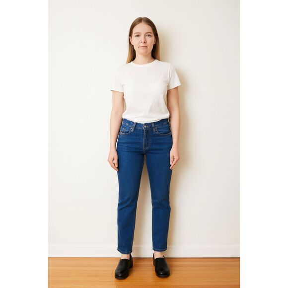 DIESEL LIV Blue Denim Jeans Pants Women's Size 28 - Picture 1 of 10